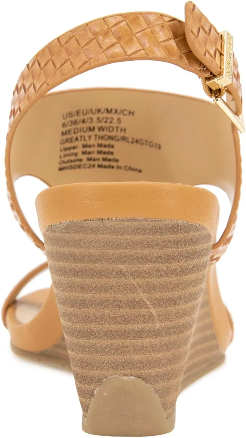 Kenneth Cole REACTION Women's Greatly Thong Wedge Sandal