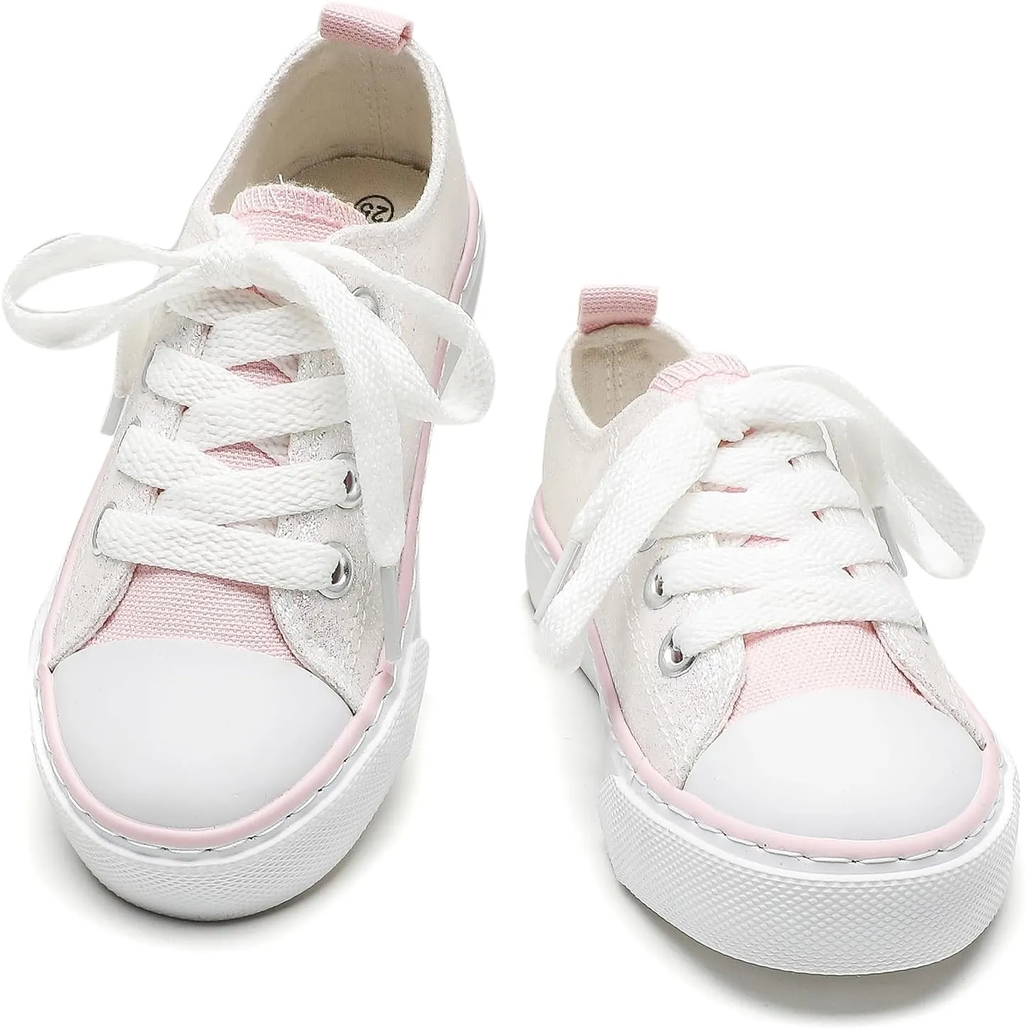Kids Canvas Shoes Boys and Girls Low Top Slip On Sneakers