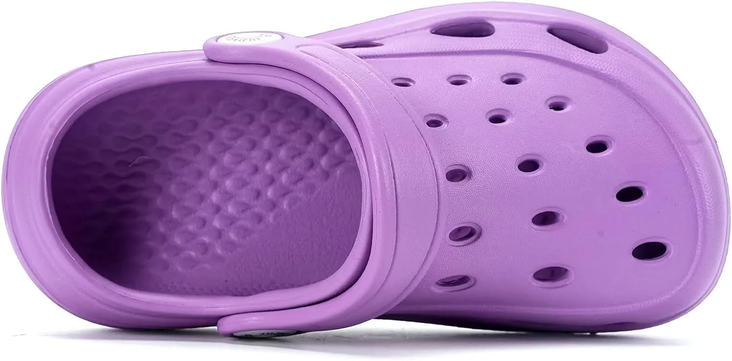 Kids Girls Boys Clogs Garden Shoes Slip on Water Shoes Toddler Slides Sandals Beach Slipper Children