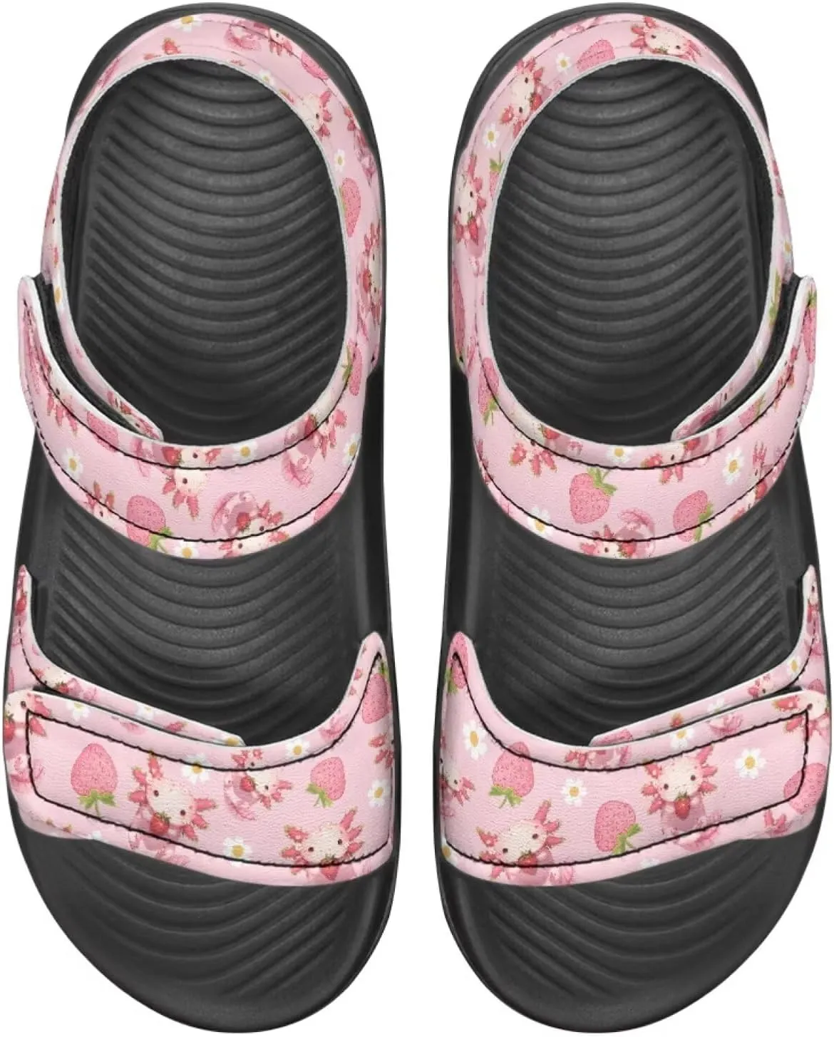 Kids Sandals Girls Toddler Summer Shoes Sandals for Kids Girls Summer Slide with Adjustable Strap Athletic Shoes