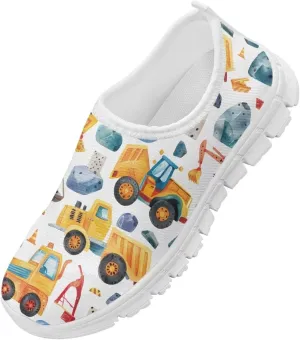 Kids Slip On Shoes Car Ball Stylish Boys Sneakers for Little/Big Kids