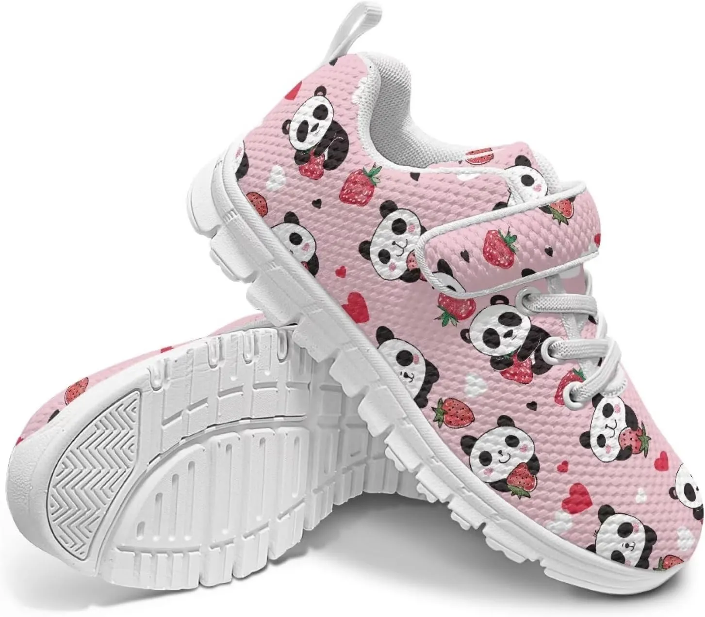 Kids Slip On Sneakers for Girls Soft Lightweight Athletic Tennis Shoes