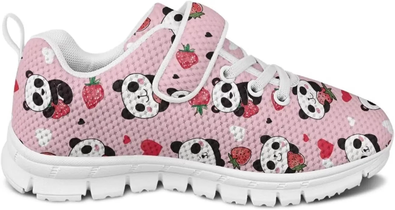 Kids Slip On Sneakers for Girls Soft Lightweight Athletic Tennis Shoes