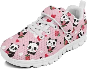Kids Slip On Sneakers for Girls Soft Lightweight Athletic Tennis Shoes