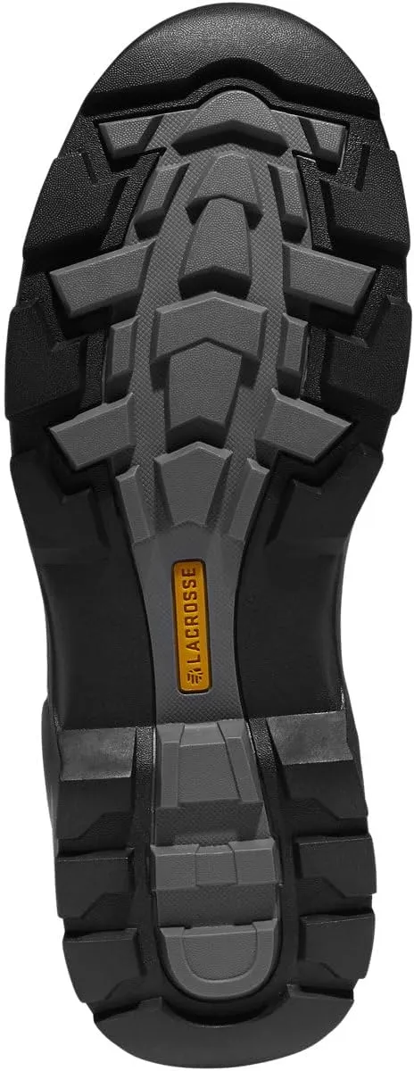 LaCrosse Men’s Alpha Thermal Insulated Rubber Boots with Protective Composite Toe, Premium Natural Rubber Construction and Grippy Antarctic Outsole