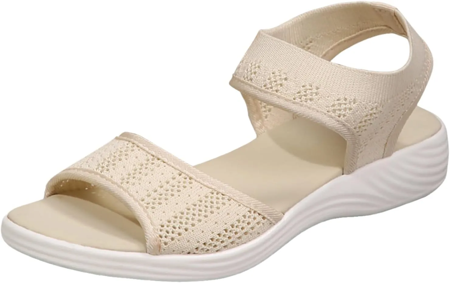 Lightweight Pillow Slippers for Women Beach Non Slip Slides Sandals Walking Shoes Versatile Sandals