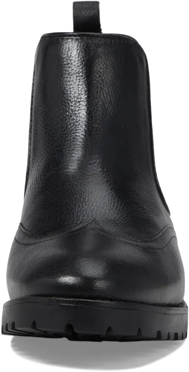 Marc Joseph New York Womens Casual Comfortable Genuine Leather Chelsea Wingtip Ankle Boots Classic Fashion Slip On Ladies Fall Winter Boots
