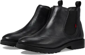 Marc Joseph New York Womens Casual Comfortable Genuine Leather Chelsea Wingtip Ankle Boots Classic Fashion Slip On Ladies Fall Winter Boots