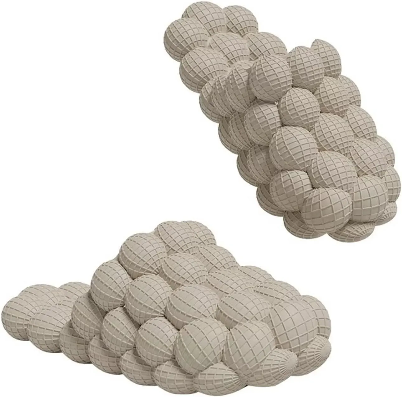 Massage foam sandals Women's men's non-slip cloud slippers Soft and comfortable sandals