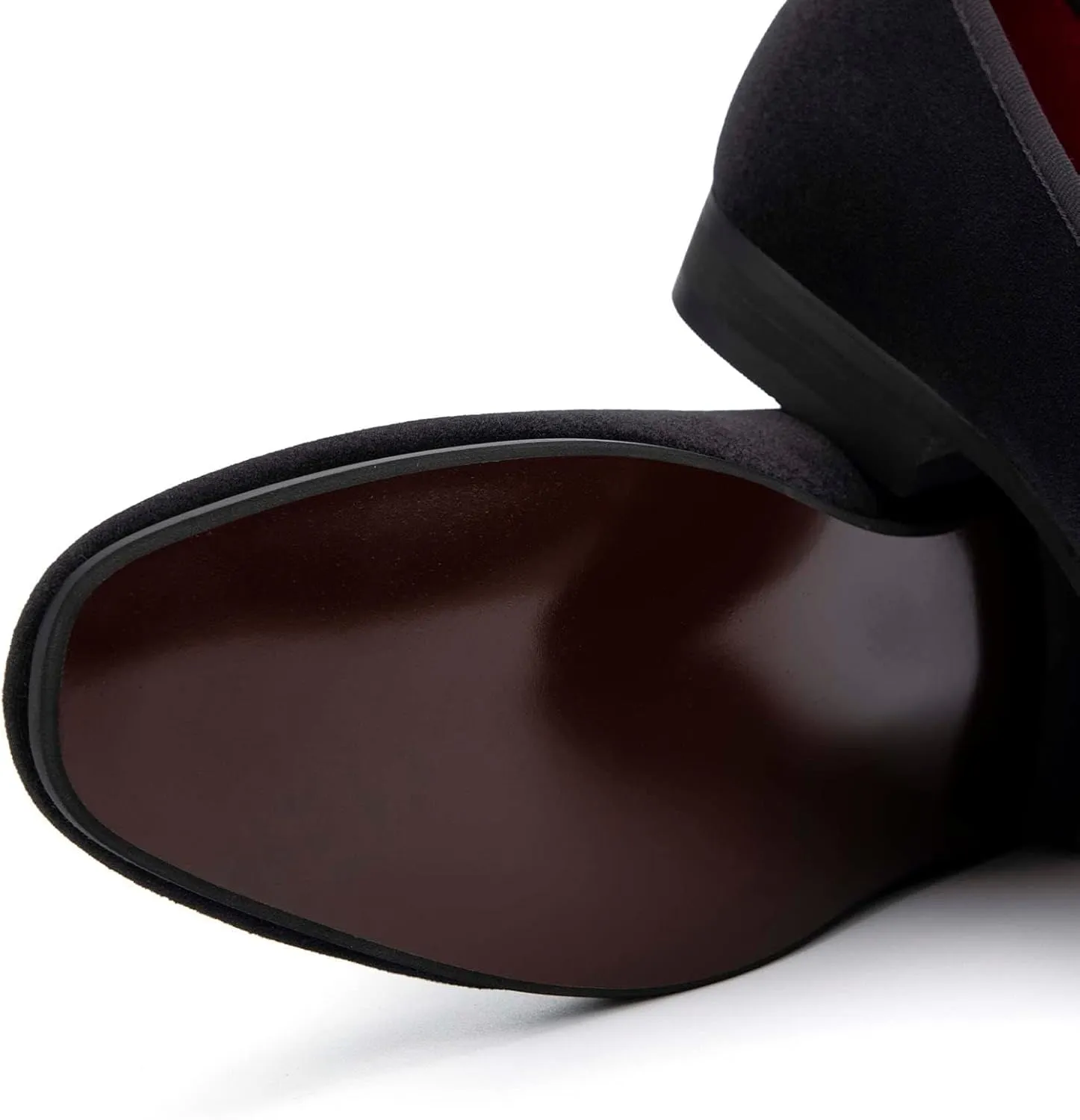 Meijiana Mens Loafers Wedding Dress Shoes Slip-On Loafers for Men Tuxedo Suit Shoes