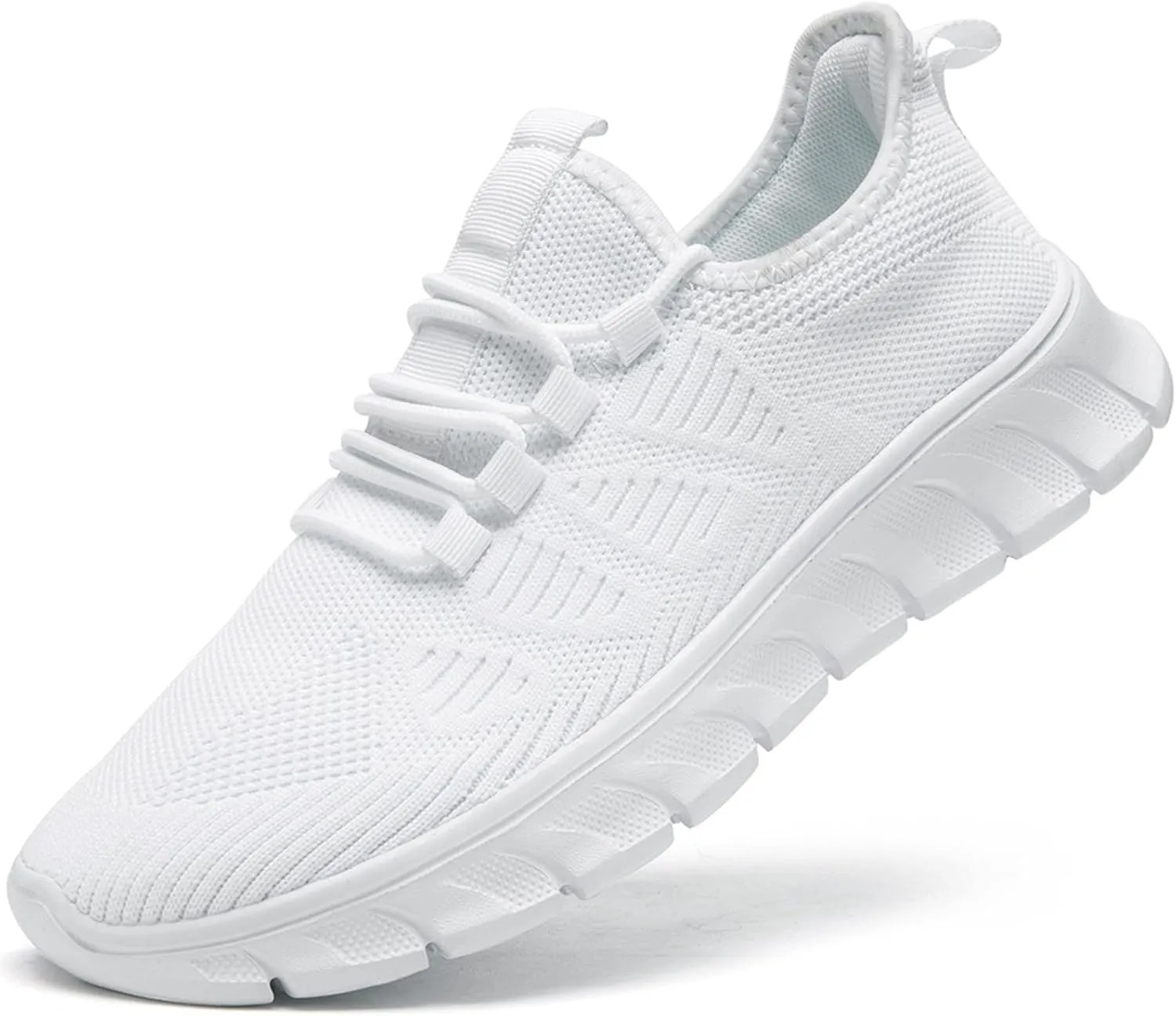 Men Tennis Shoes Running Shoes - Gym Sneakers Shoes Walking Workout Shoes Non Slip Walking Athletic Slip on Breathable Mesh Comfortable Lightweight Casual Fashion Sports Shoes