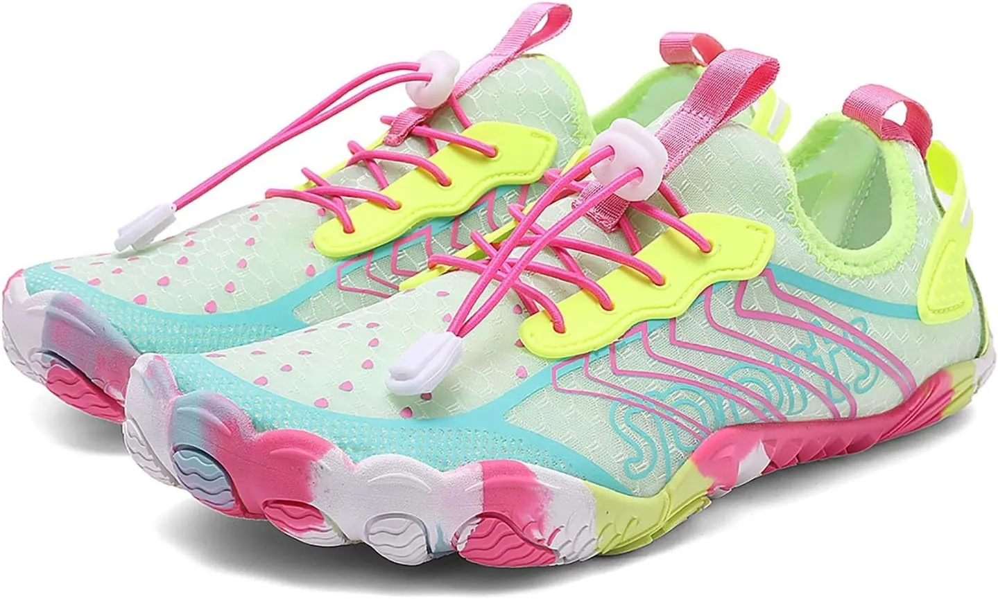 Men's and Women's Non Slip Water Shoes Quick Drying Outdoor River Tracing Hiking Running Fitness Shoes Mens Colorful Indoor Fitness Comfy Sneakers Summer Breathable Gym Sneakers