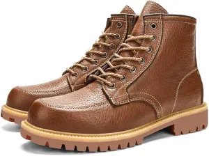 Men's Boots Winter Outdoor Hiking Shoes Fur Lined Booties Non-Slip Lightweight Winter Working Shoes