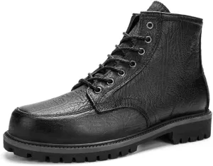 Men's Boots Winter Outdoor Hiking Shoes Fur Lined Booties Non-Slip Lightweight Winter Working Shoes