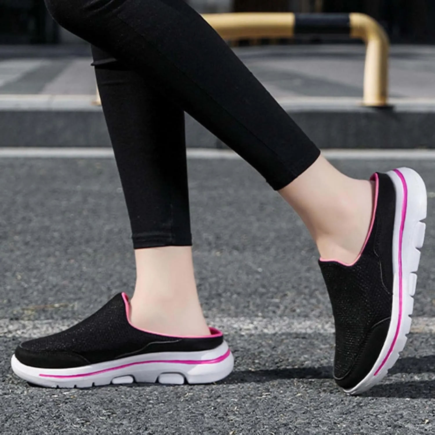 Men's Breathable Barefoot Shoes Soft Flat Soled Slip On Mesh Shoes Heelless Walking Mens Dress Breathable