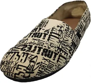 Mens Canvas Shoes Slip on Sneakers