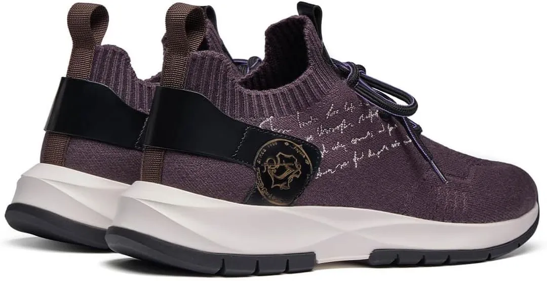Men's Causal Dress Sneakers Breathable Wool Knit Business Walking Shoes Lightweight Comfotable Slip On Tennis Work Oxfords