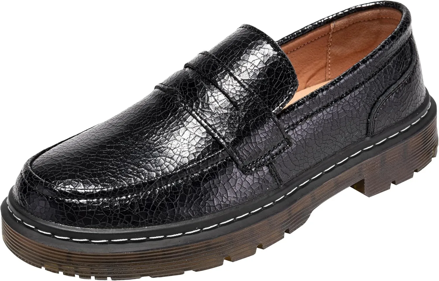 Men's Classic Penny Loafers Fashion Comfort Casual Slip-on Dress Shoes