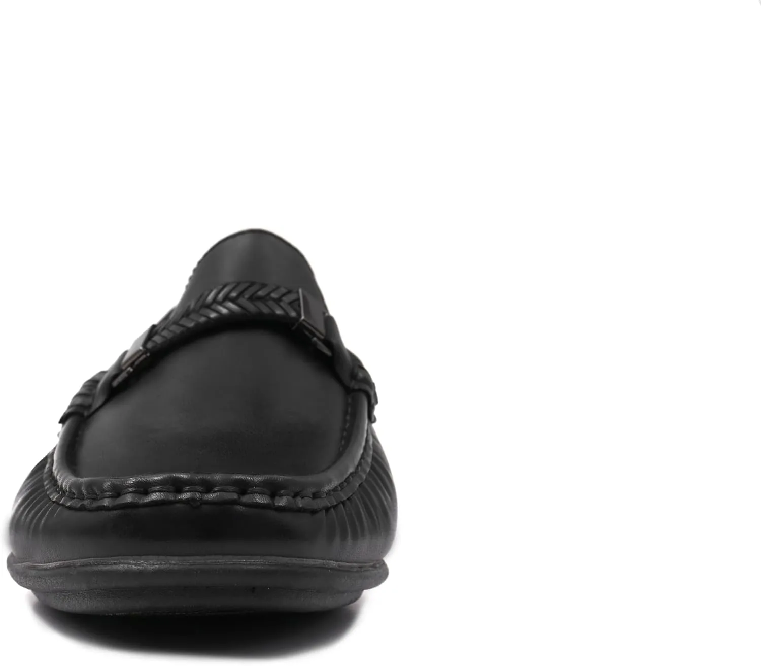 Men's Comfort Loafer, Lightweight Leather Slip-On Shoes for Office, Casual & Everyday Wear