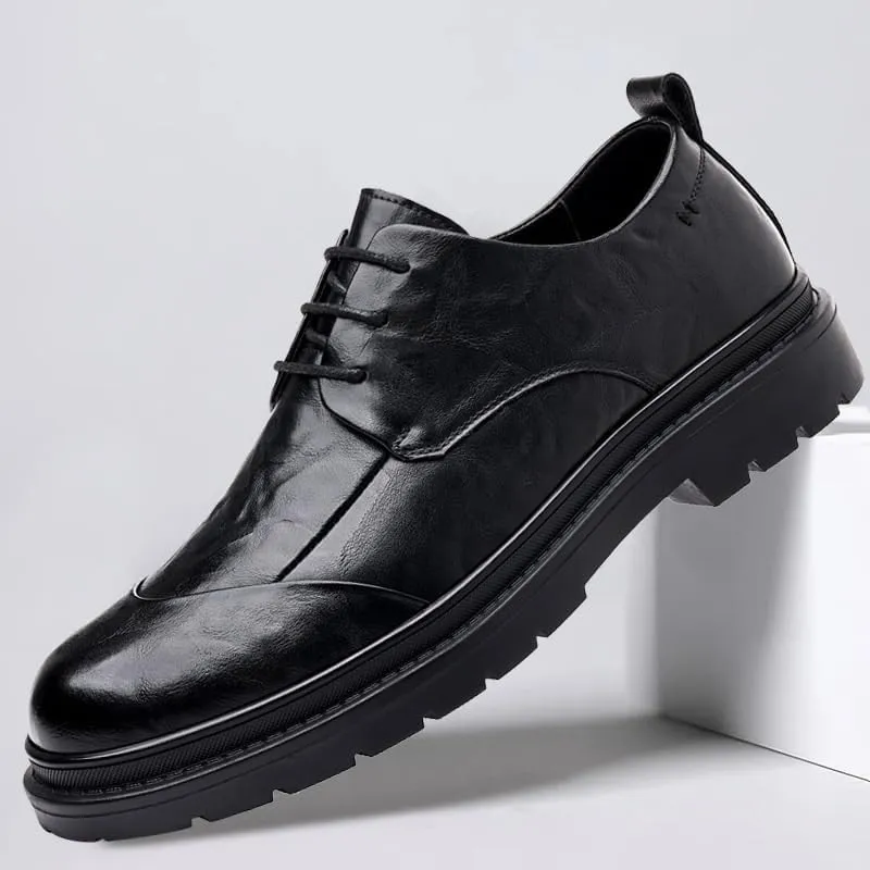 Men's Dress Shoes Casual Walking Business Leather Oxford Tuxedo Shoes