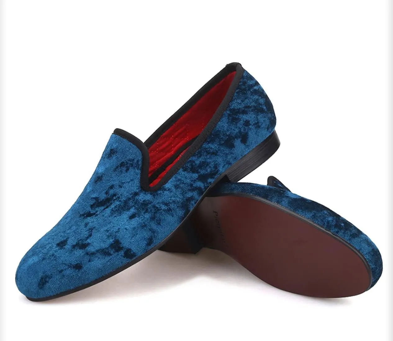 Men's Loafers & Slip-Ons Prom Party Dress Velvet Penny Loafers Fashion Tuxedo Wedding Casual Business Luxury Shoes Smoking Bar Disco Moccasins for Men Boy