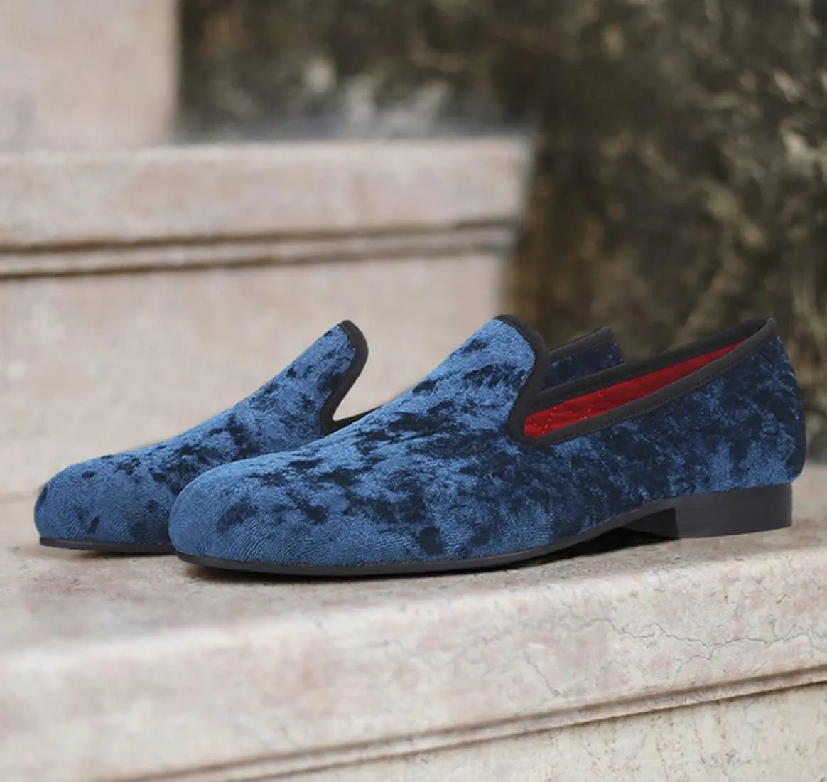 Men's Loafers & Slip-Ons Prom Party Dress Velvet Penny Loafers Fashion Tuxedo Wedding Casual Business Luxury Shoes Smoking Bar Disco Moccasins for Men Boy