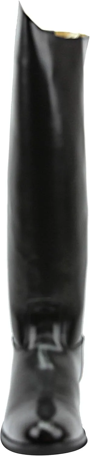 Mens Man Decent Dress Dressage Boots Pull On Riding English Equestrian Black
