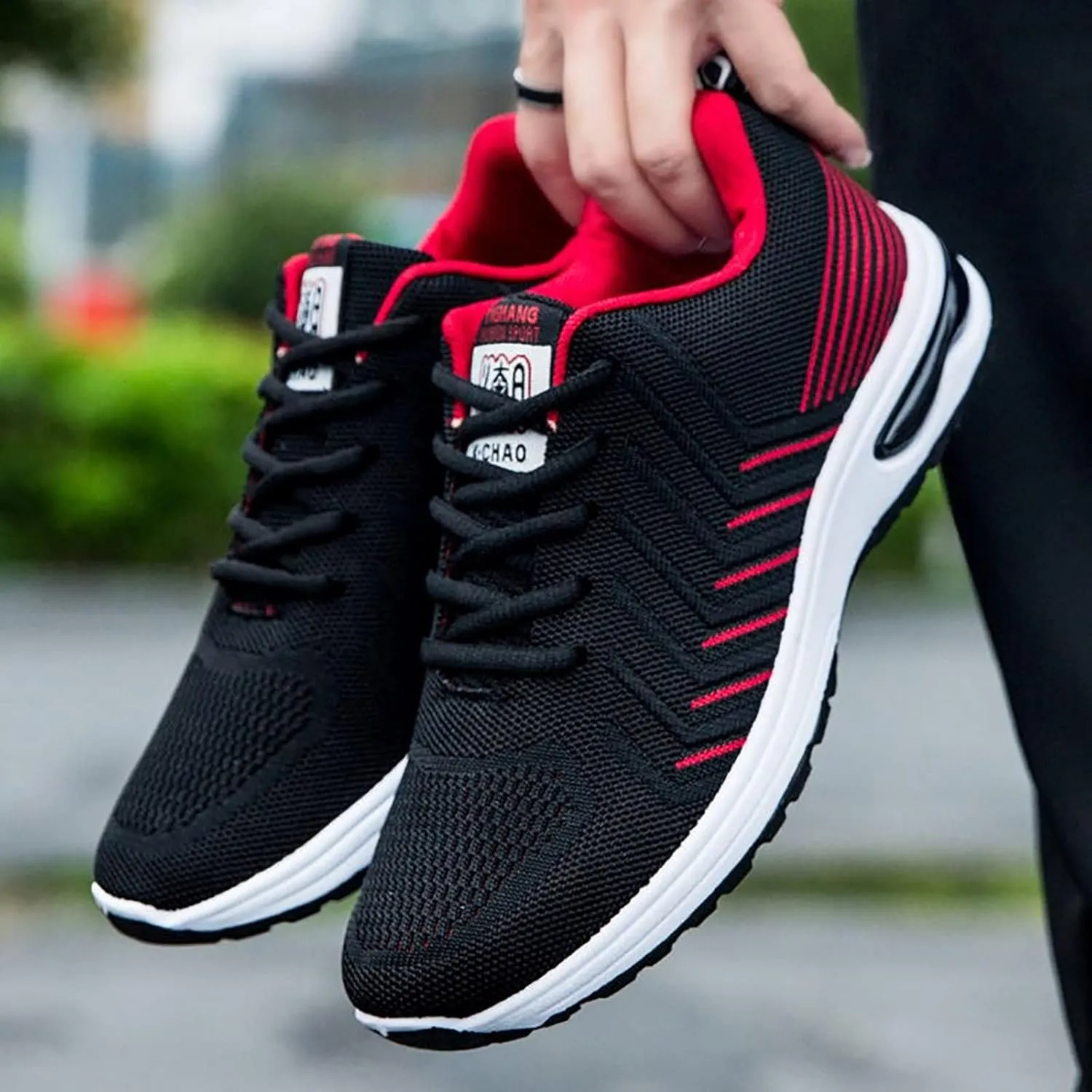 Men's Non Slip Barefoot Minimalist Shoes Non Slip Lightweight Workout Shoe Casual Soft Flat Soled Walking Shoes