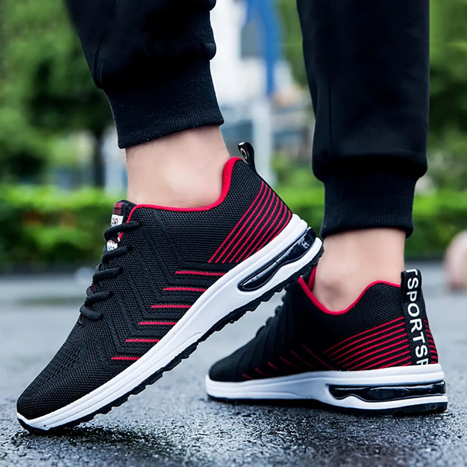 Men's Non Slip Barefoot Minimalist Shoes Non Slip Lightweight Workout Shoe Casual Soft Flat Soled Walking Shoes