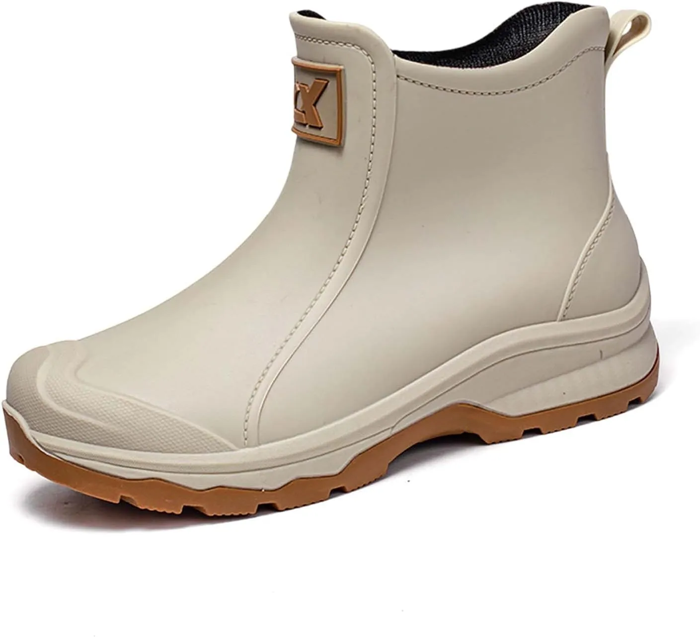 Men's Rain Shoes for Outdoor Activities Comfortable Slip Rubber Boots Ideal for Gardening Fishing Hiking and