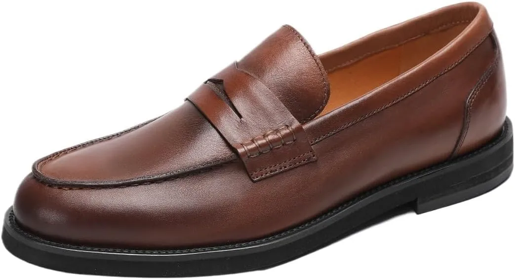 Men's Slip-on Shoes, Classic, Timeless and Durable Formal Shoes with a Smart and Sleek Upper, Crafted with Premium Quality Leather