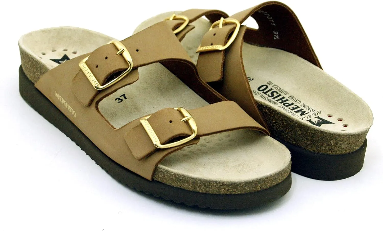 Mephisto Womens Harmony H1200 Leather Sandals