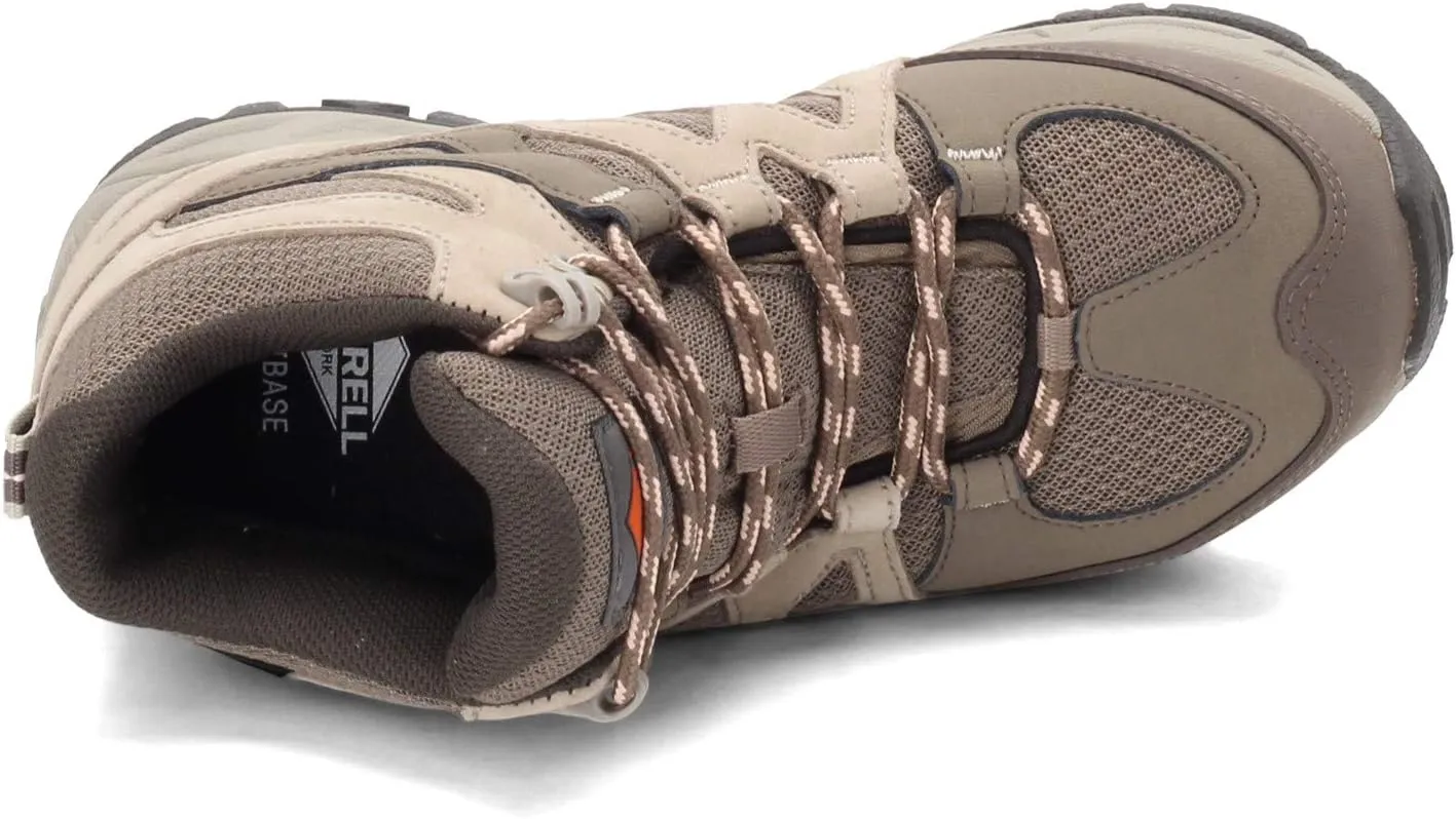 Merrell Women's Siren Mid Waterproof Alloy Toe Work Boots Wp at-Brindle/Boulder