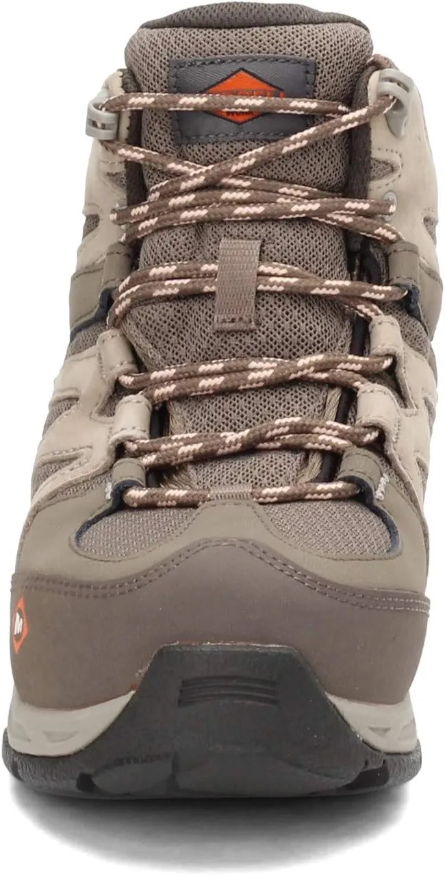 Merrell Women's Siren Mid Waterproof Alloy Toe Work Boots Wp at-Brindle/Boulder