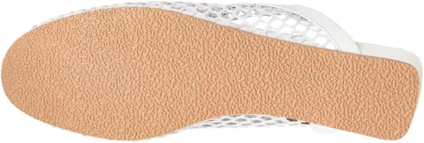 Mesh Flats for Women Ballerina Comfortable Mule Casual Round Toe Buckle Strap Ballet Mary Jane Shoes for Summer