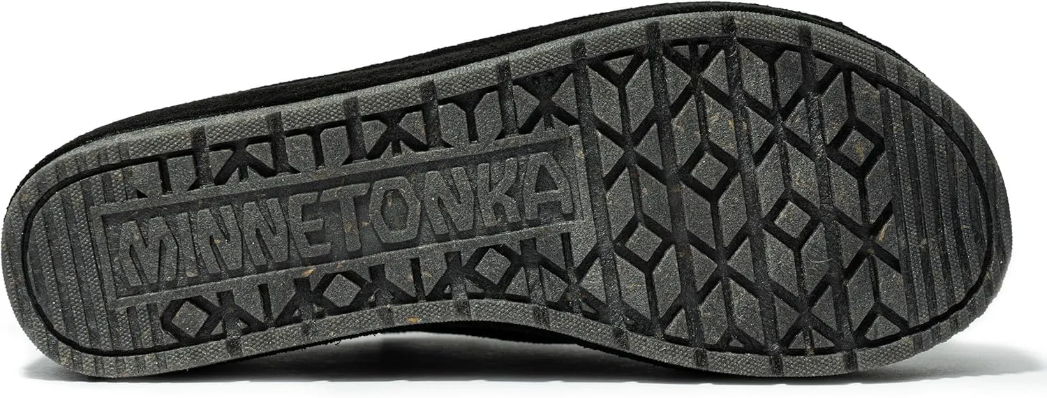 Minnetonka Paislee – Women’s Wedge Sandals with Slip-On Design, Genuine Suede, Microfiber Lining, and Thick Rubber Sole