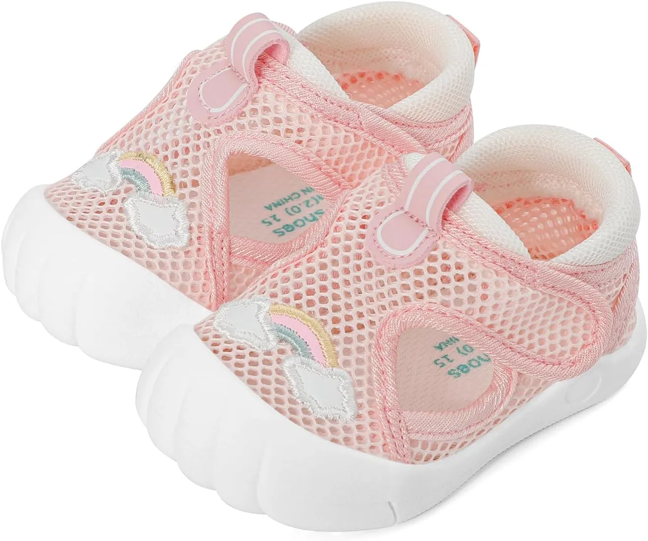 MK MATT KEELY Toddler Sandals Summer Kids Water Sandals Closed Toe Adjustable Water Shoes Outdoor Lightweight Beach Shower Shoes for Boys Girls