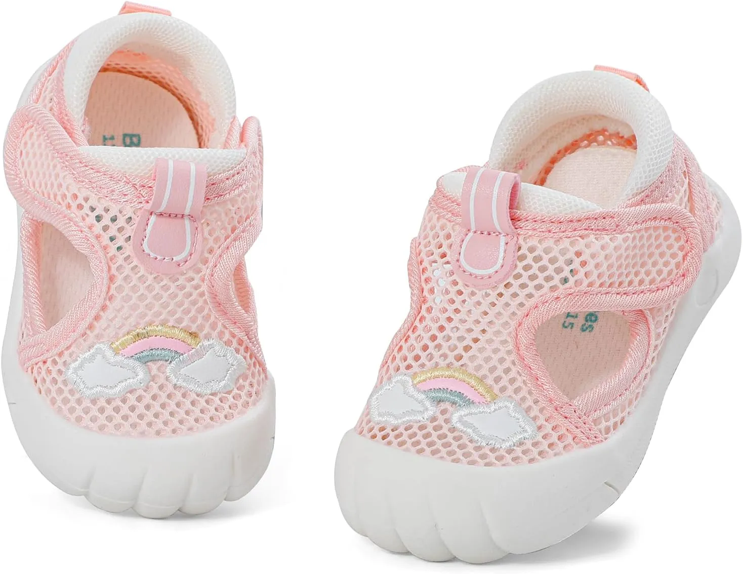 MK MATT KEELY Toddler Sandals Summer Kids Water Sandals Closed Toe Adjustable Water Shoes Outdoor Lightweight Beach Shower Shoes for Boys Girls