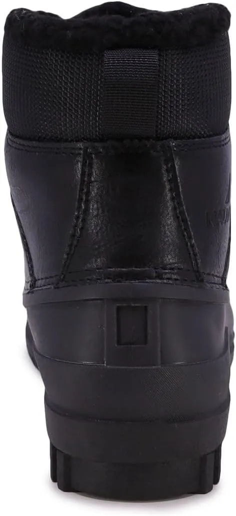 Nautica Mens Duck Boots Waterproof Shell Insulated Snow & Rain Boot -Lace-Up Winter Shoe- Channing (Wide/Medium Width)