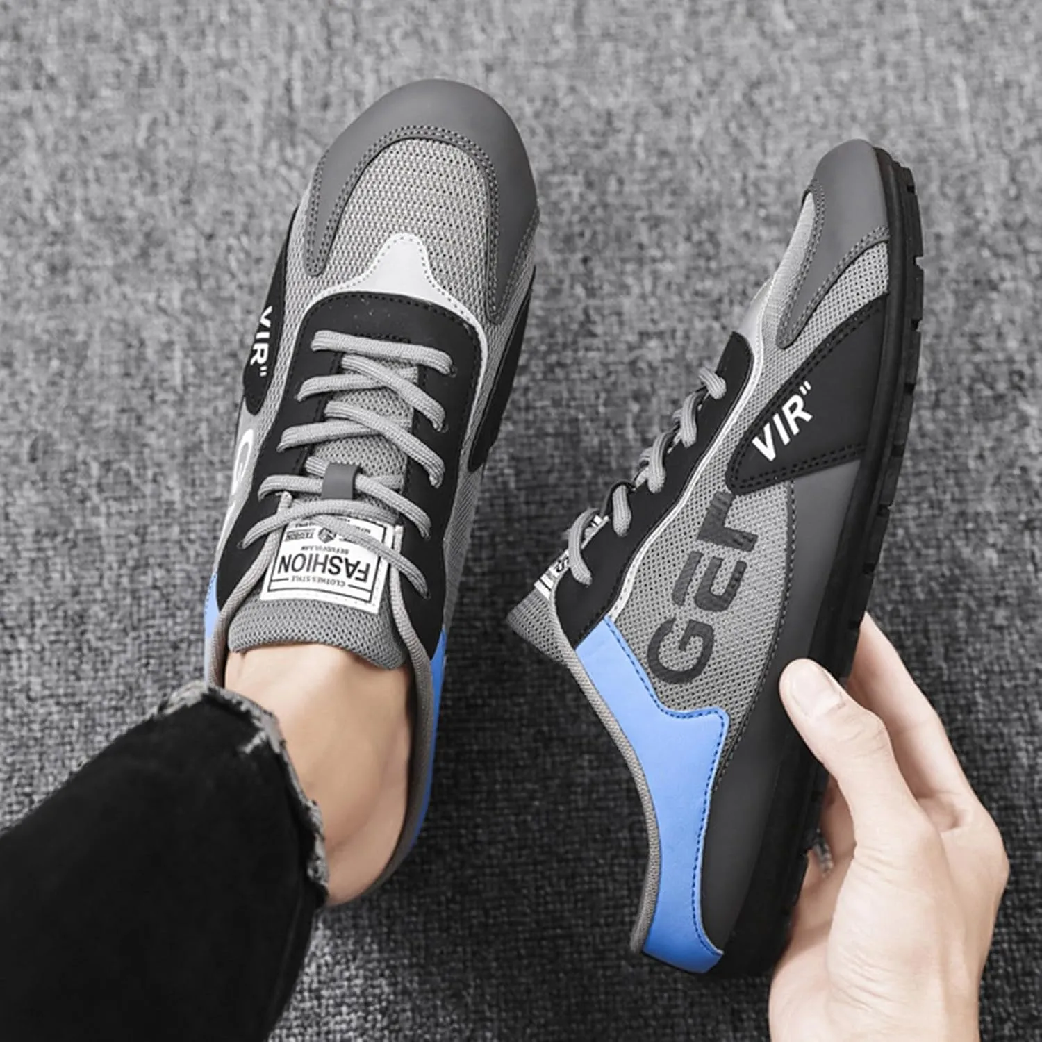 New Men's Trend Versatile Casual Shoes Lazy Man Half Slipperboard Male Dress Shoes Athletic
