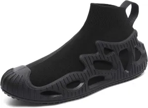 Niepce Inc Lightweight Breathable Knit Men’s Slip On Walking Shoes