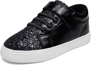 Nihaoya Baby First Walking Shoes Toddler Slip on Shoes Girls Princess Casual Sneakers Glitter Boy Running Tennis Footwear