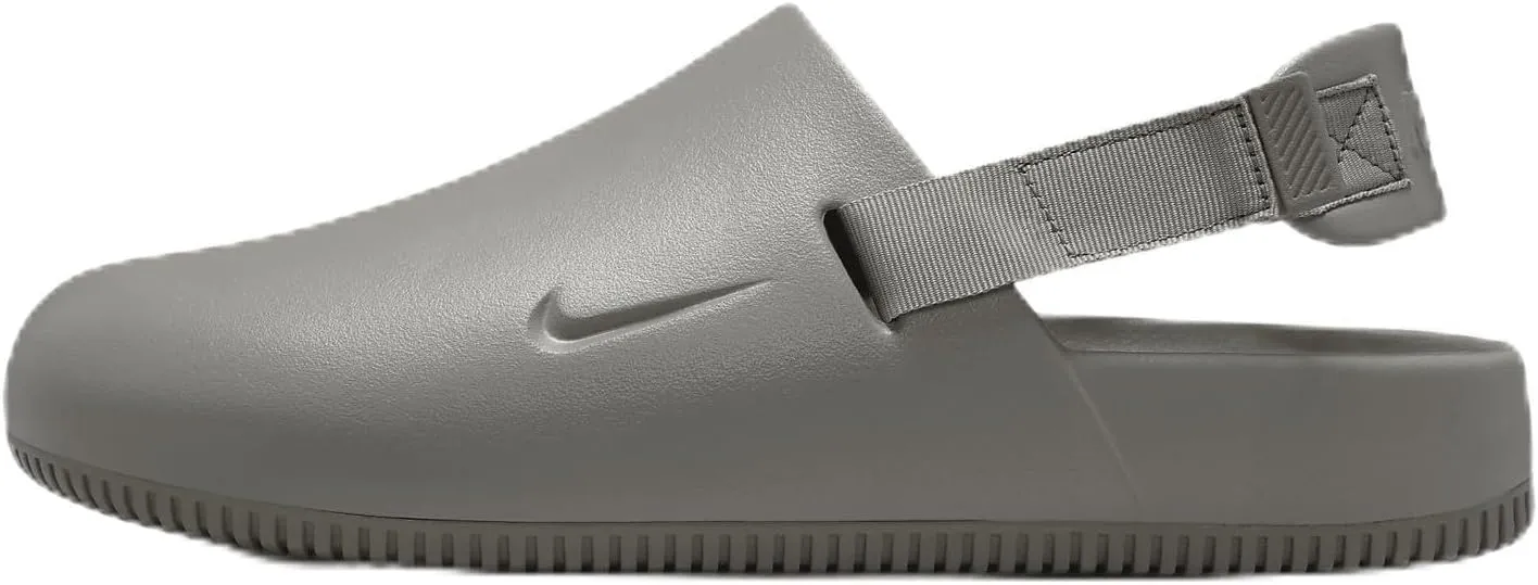 Nike Calm Men's Mules (FD5130-004, Flat Pewter/Flat Pewter) Size 9