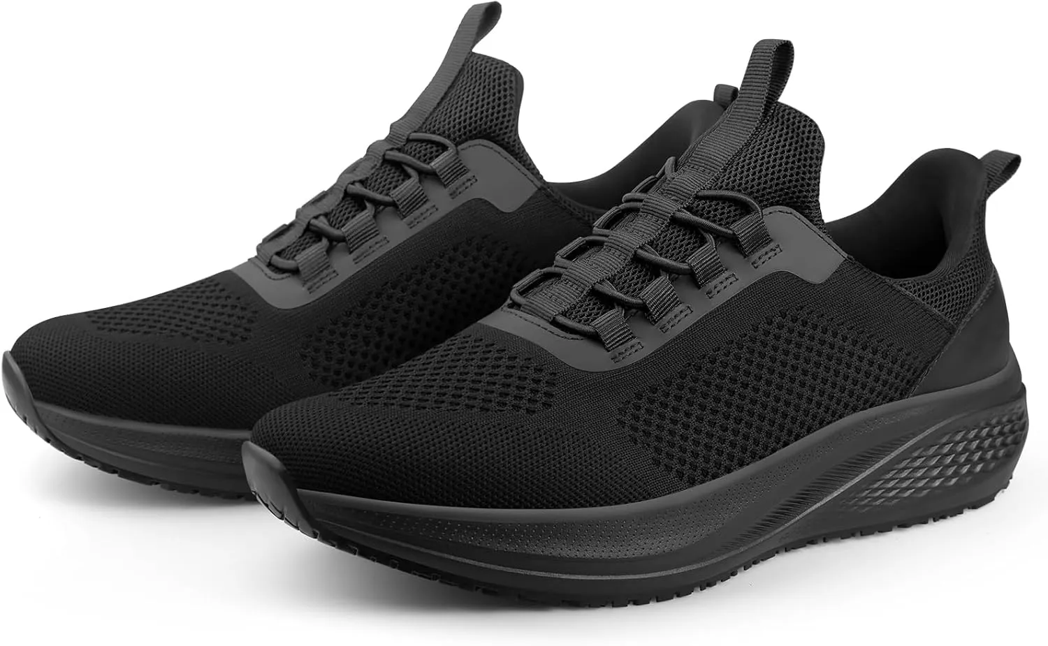 Non Slip Shoes for Men Food Service Slip Resistant Work Shoe Mens in Restaurant Kitchen Chef Slip On Walking Sneakers Breathable Lightweight