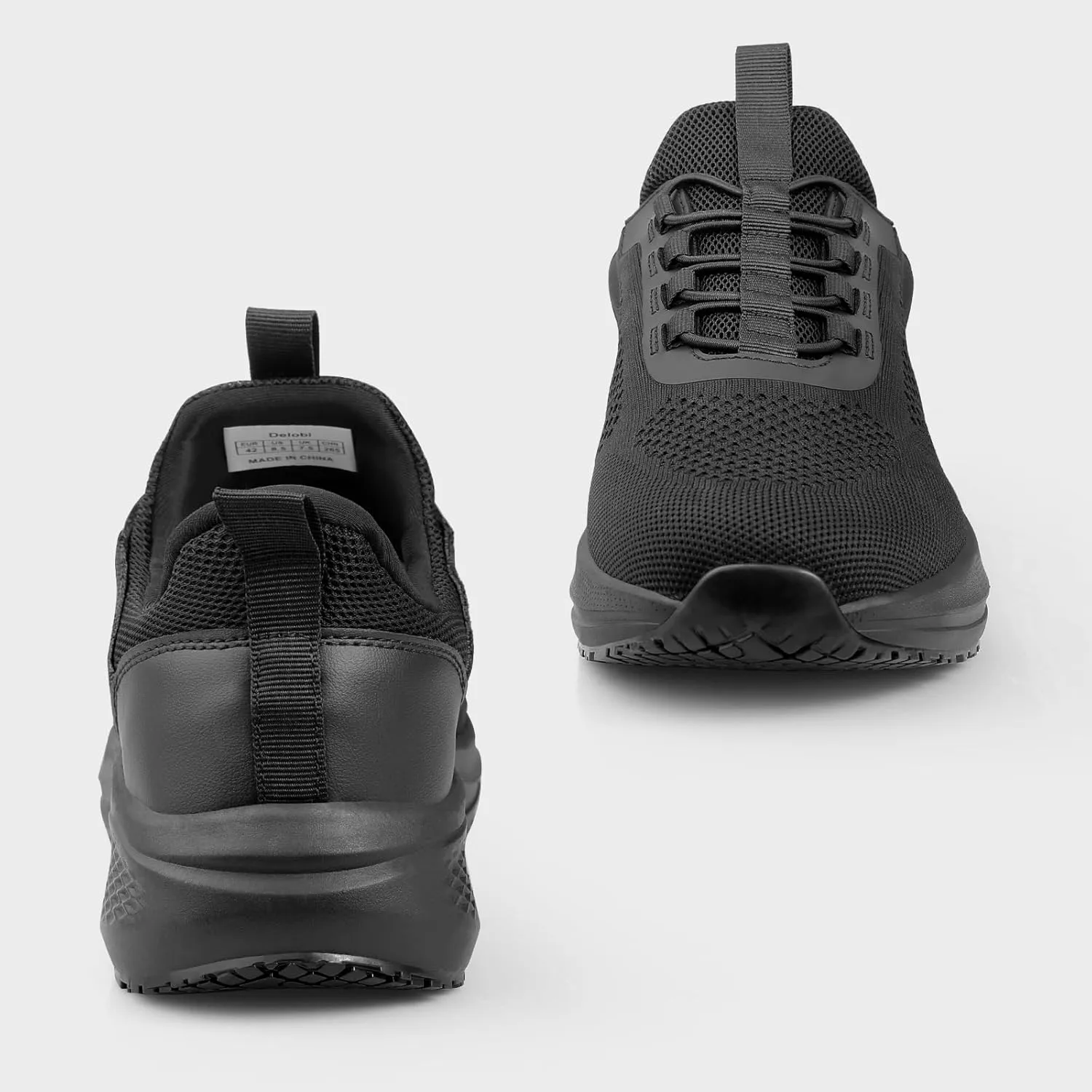 Non Slip Shoes for Men Food Service Slip Resistant Work Shoe Mens in Restaurant Kitchen Chef Slip On Walking Sneakers Breathable Lightweight