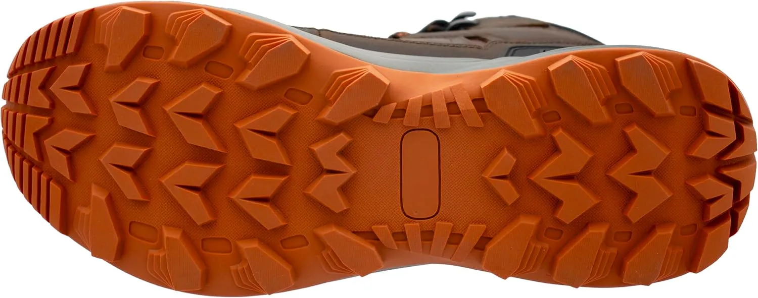 Northside Men's Alpine Ridge Waterproof Hiking & Work Boots - Lightweight, Comfortable, Durable Outdoor Trail Shoes | Tough & Sturdy | Full Grain Leather Upper, High-Grip Rubber Outsole