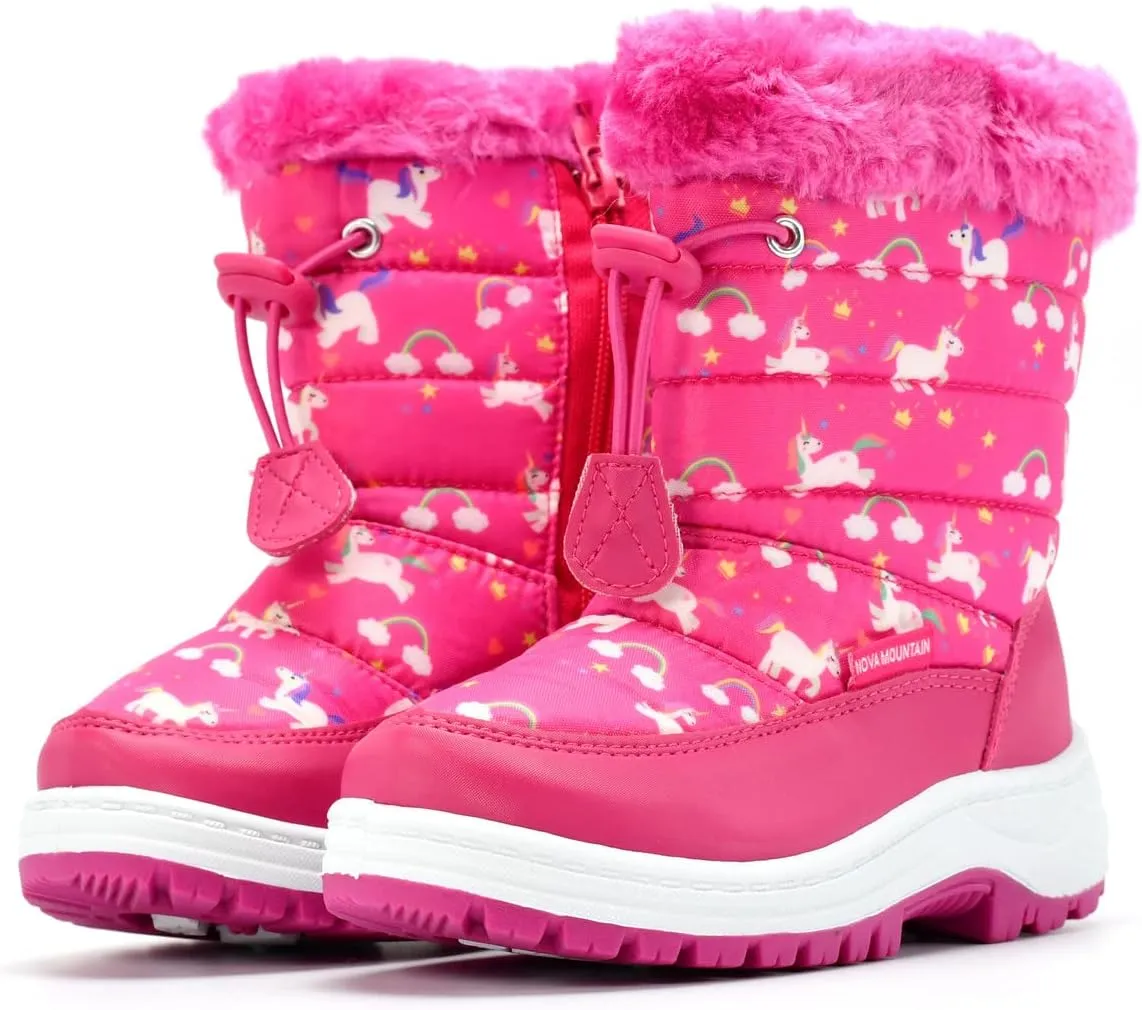 Nova Toddler Boy's and Girl's Winter Snow Boots