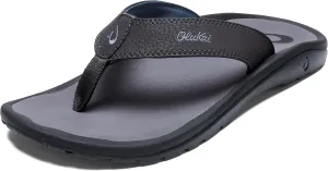 OLUKAI Ohana Men's Beach Sandals, Water Resistant Flip Flops, Arch Support & Comfort Fit, Lightweight & Durable, Enhanced Grip & Traction