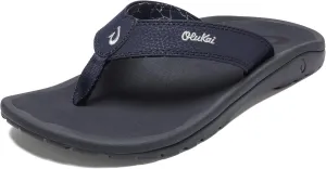 OLUKAI Ohana Men's Beach Sandals, Water Resistant Flip Flops, Arch Support & Comfort Fit, Lightweight & Durable, Enhanced Grip & Traction