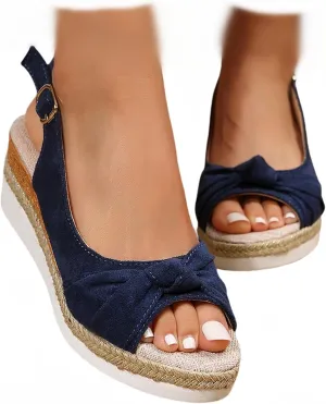 Orthopedic Sandals for Women 2025 Trendy Wedge Platform Espadrilles Summer Dressy Arch Support Walking Beach Sandals